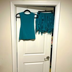 Fringe Turquoise Set